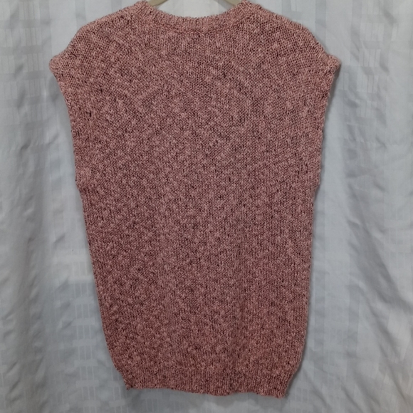 Vintage Fashion Crossroads Sleeveless Knit Sweater - Picture 7 of 9
